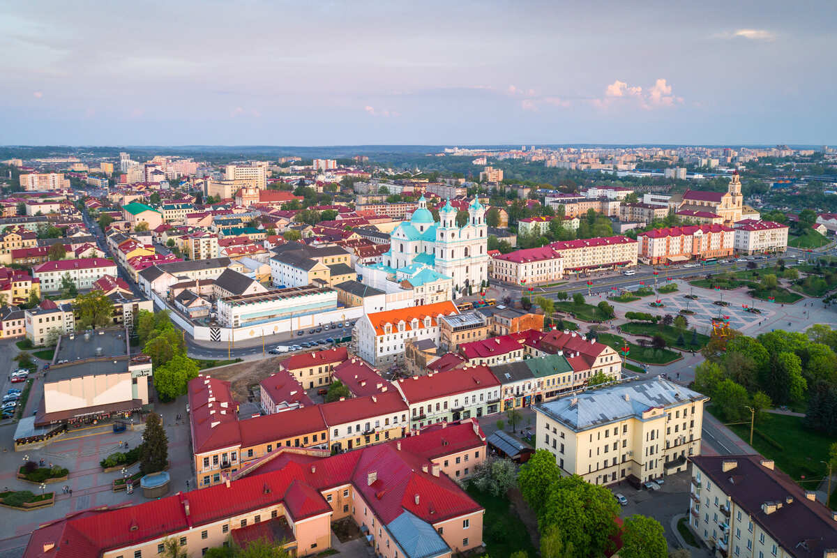 Панорама Гродно, фото от Нацагентства