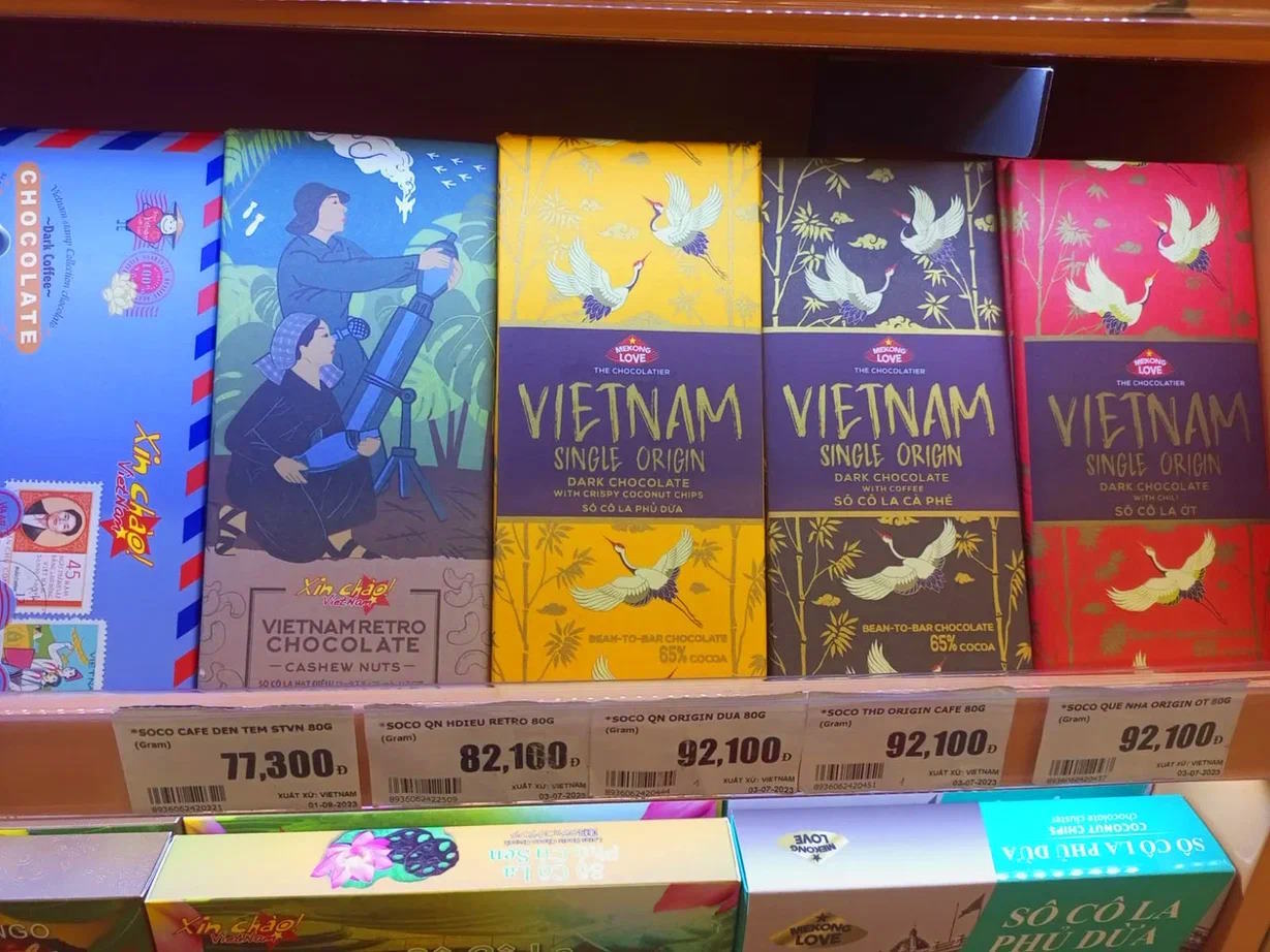 Чай на прилавке в одном из магазинов Нячанга